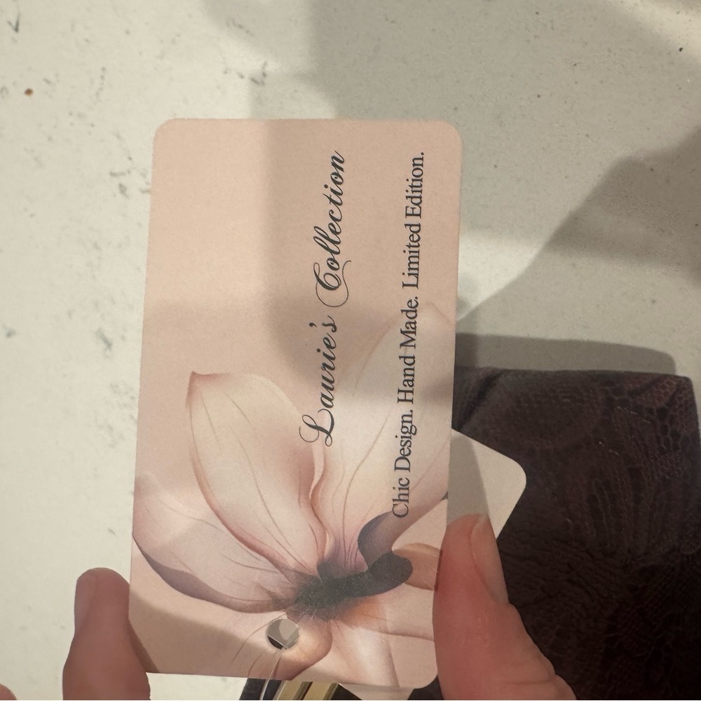 Laurie’s Collection Leather Women's Clutch Set in Brown - Picture 3 of 9